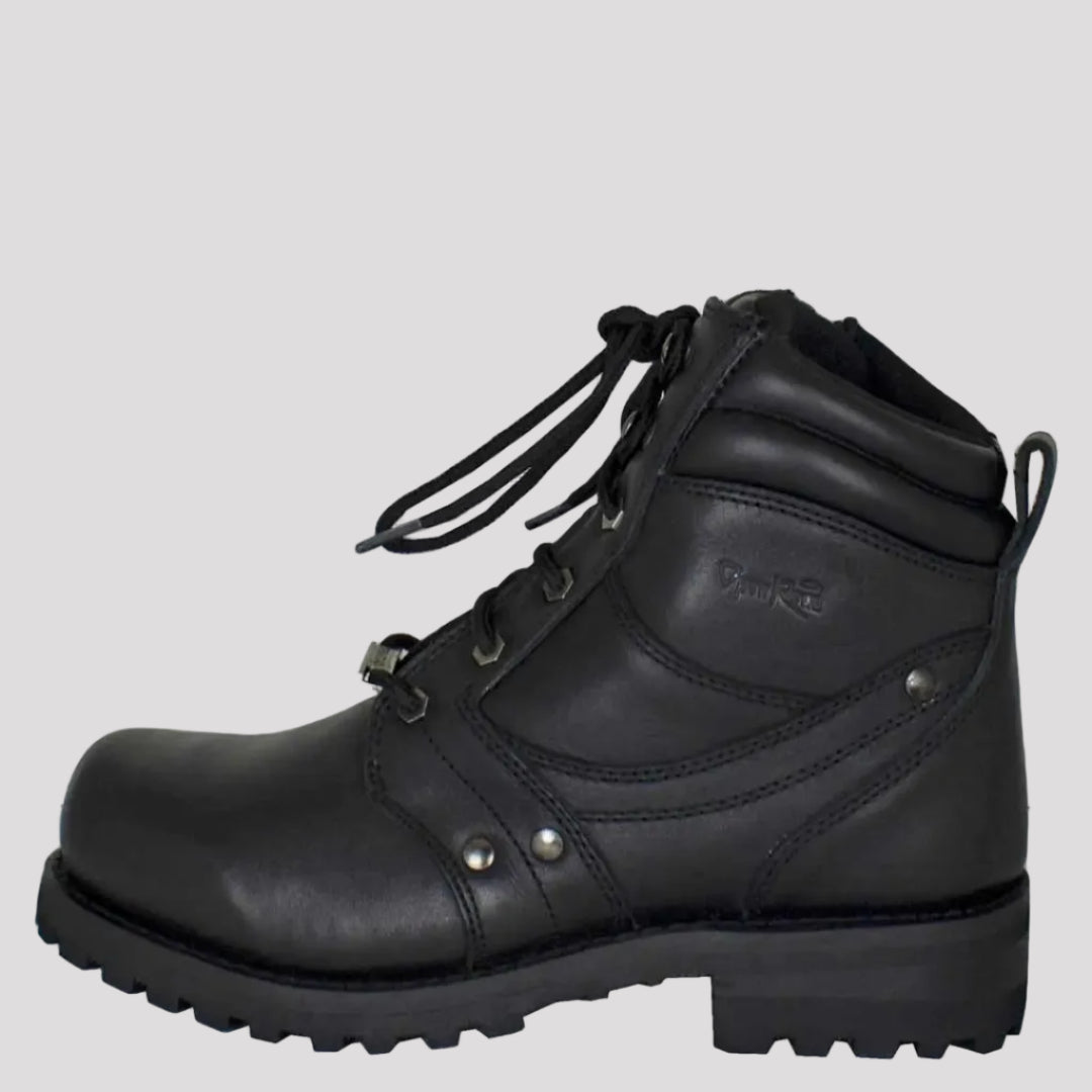 Bottes de moto lacées Open Road pour homme de 7 po