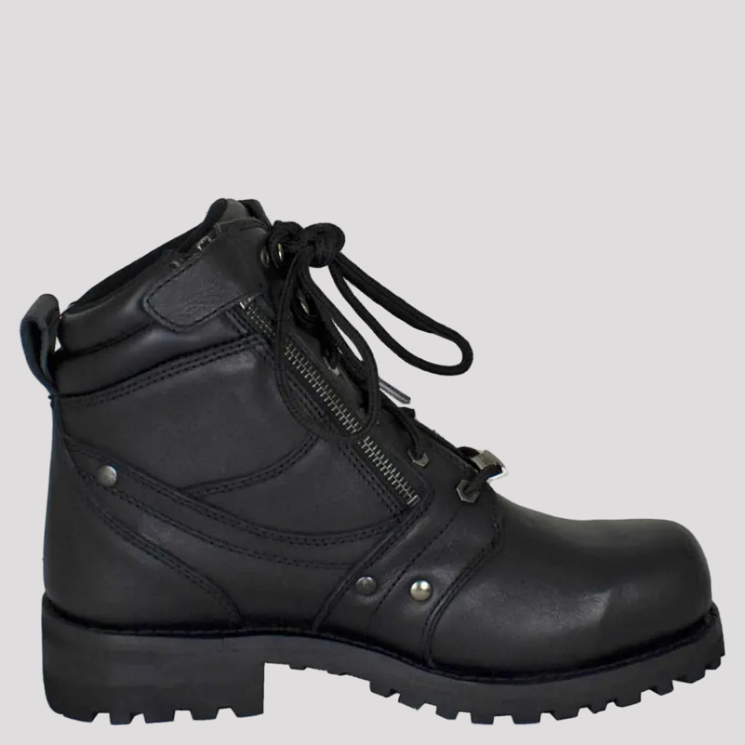 Bottes de moto lacées Open Road pour homme de 7 po