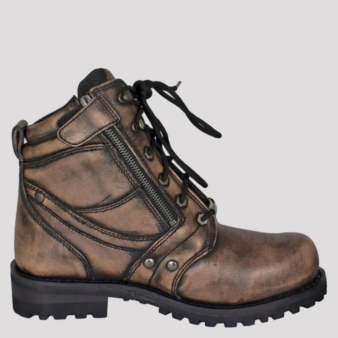 Bottes de moto lacées Open Road pour homme de 7 po