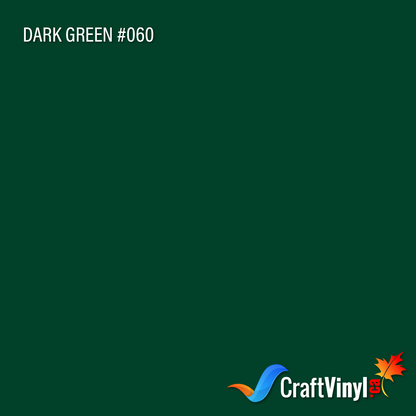 Oracal 651 Glossy Dark Green Vinyl #060 sheets and rolls