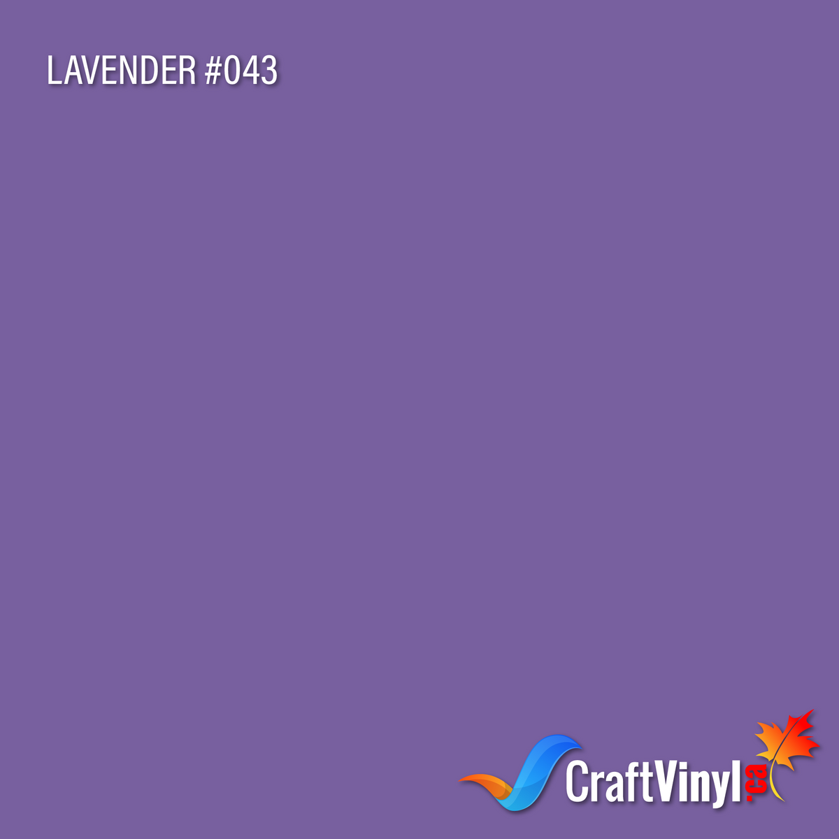 Oracal 651 Glossy Lavender #043 sheets and rolls