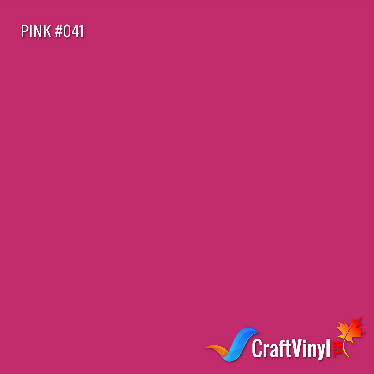 Vinyle Oracal 651 Rose Brillant #041