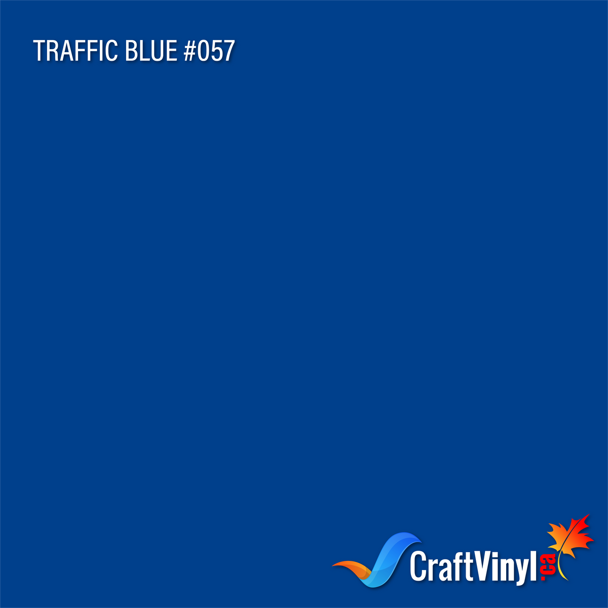 Oracal 651 Brillant Bleu Trafic #057