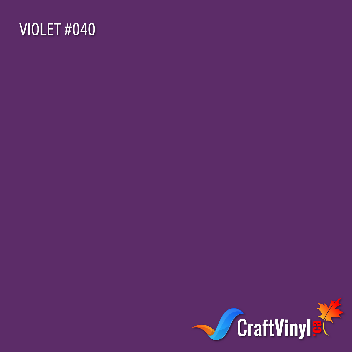 Oracal 651 Glossy Violet #040 12'' x 5ft