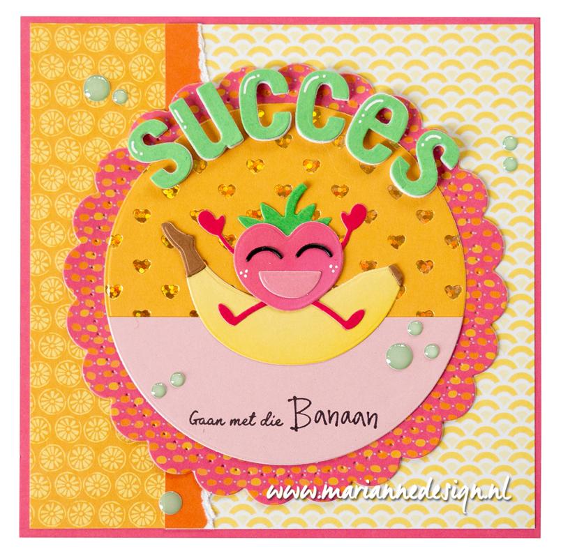Marianne Design Bloc de papier A4 - Fresh Lemonade