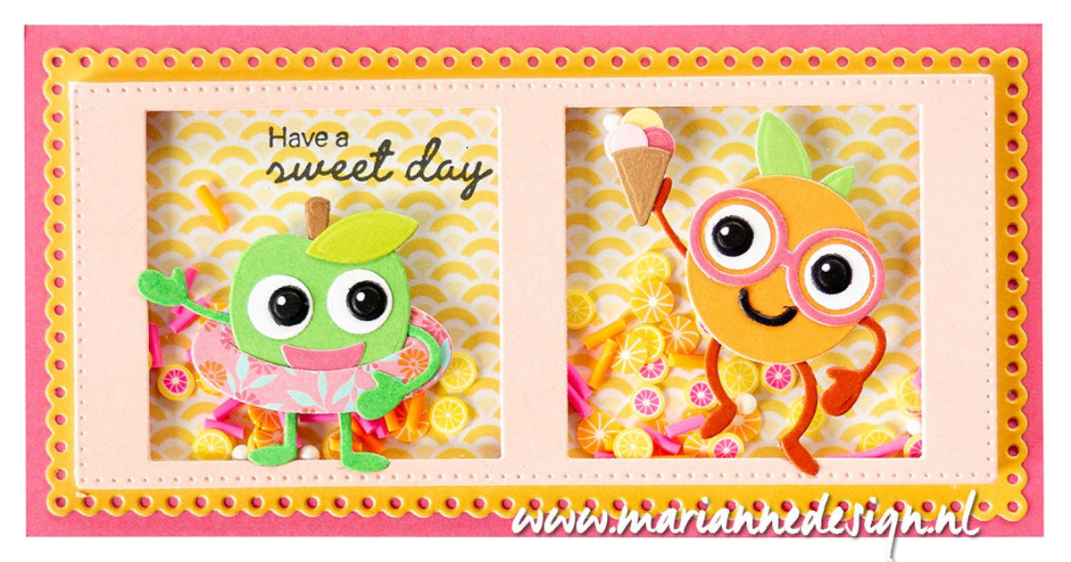 Marianne Design Bloc de papier A4 - Fresh Lemonade