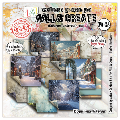 AALL and Create - 6x6 Design Paper - Faded Horizons