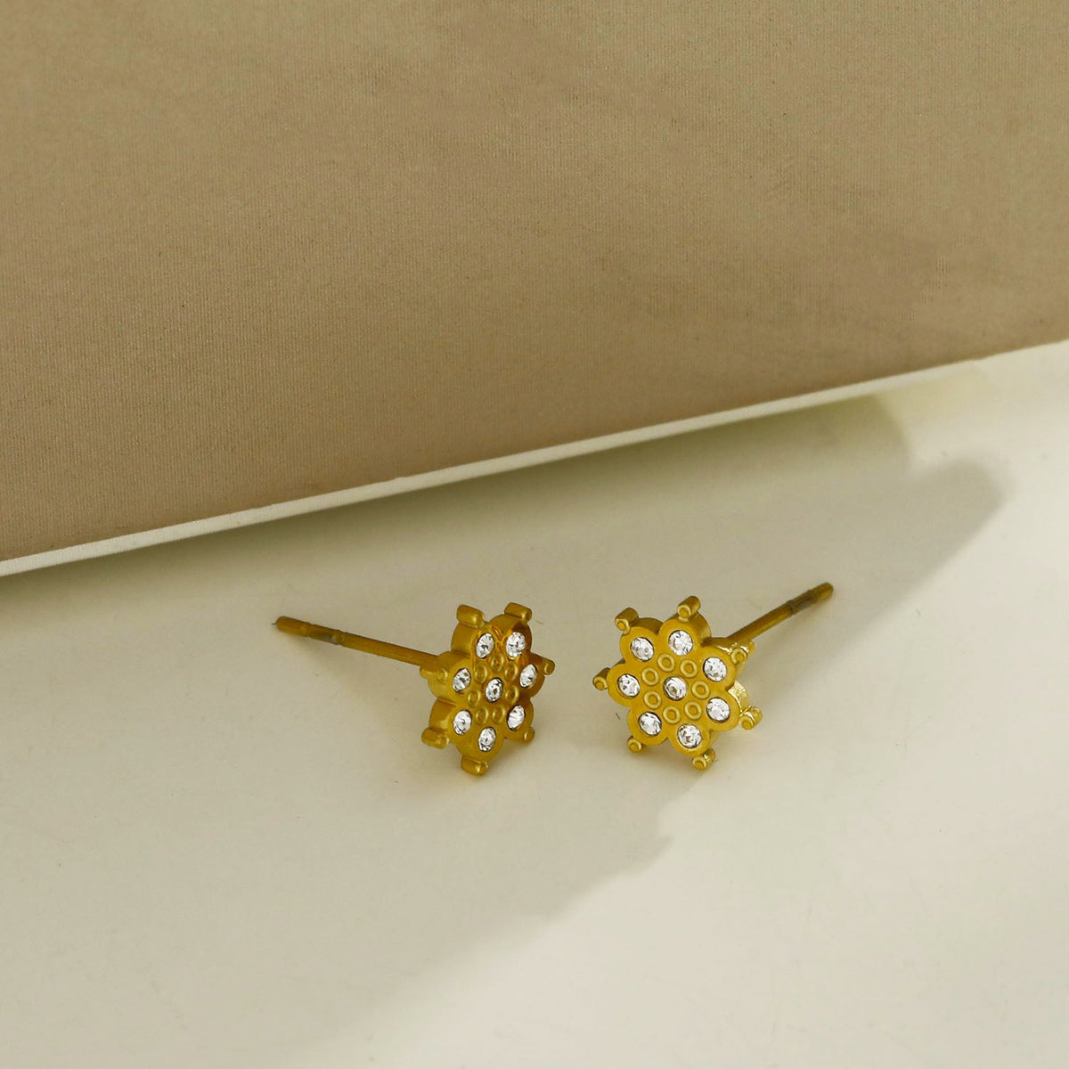 Modèle AGNES : Puces d'oreilles en zircone « Be a Star »