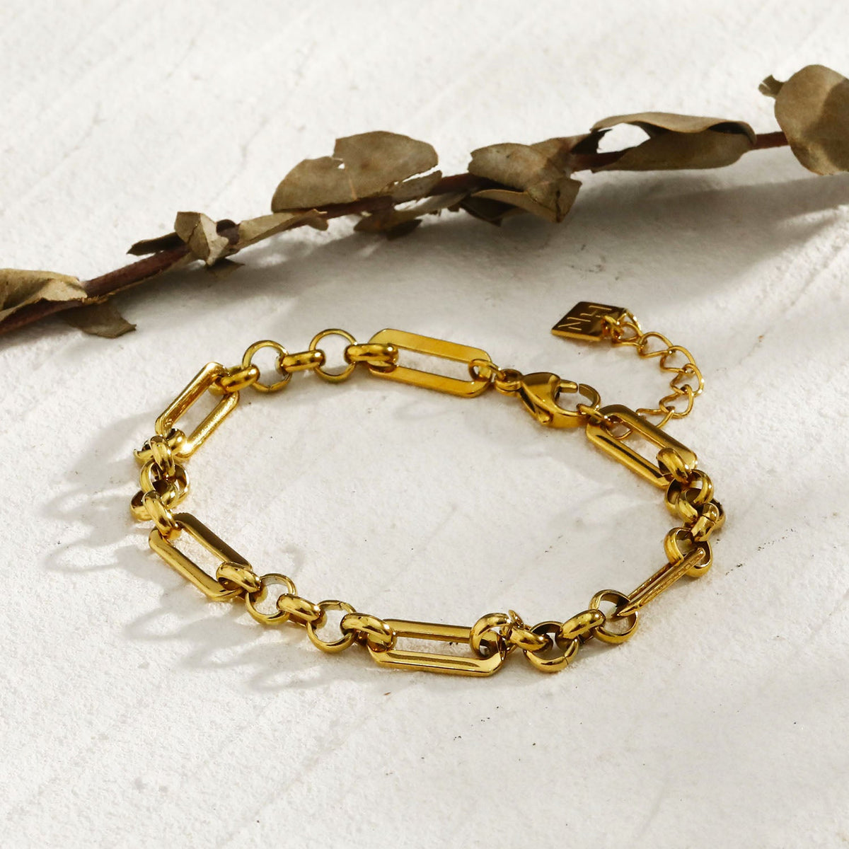 CLICHY Bracelet original multi-formes, perlé et articulé