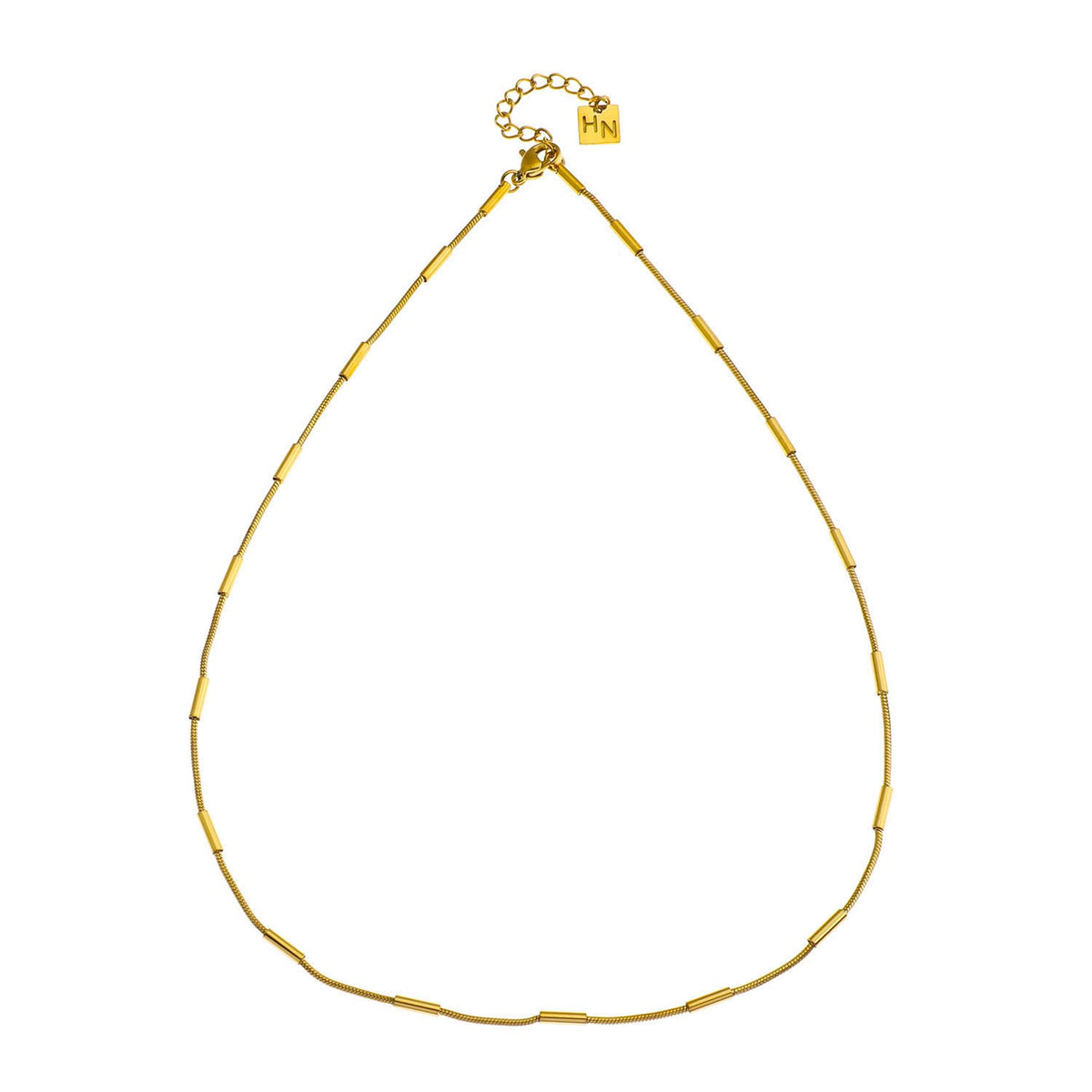 CYRILLIA Tubular Beaded Chain Necklace