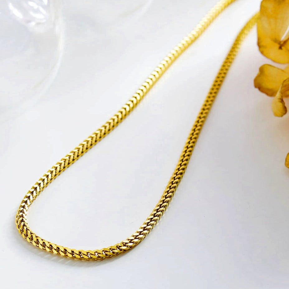 CAMI Gold: Cuban Link Chain Necklace