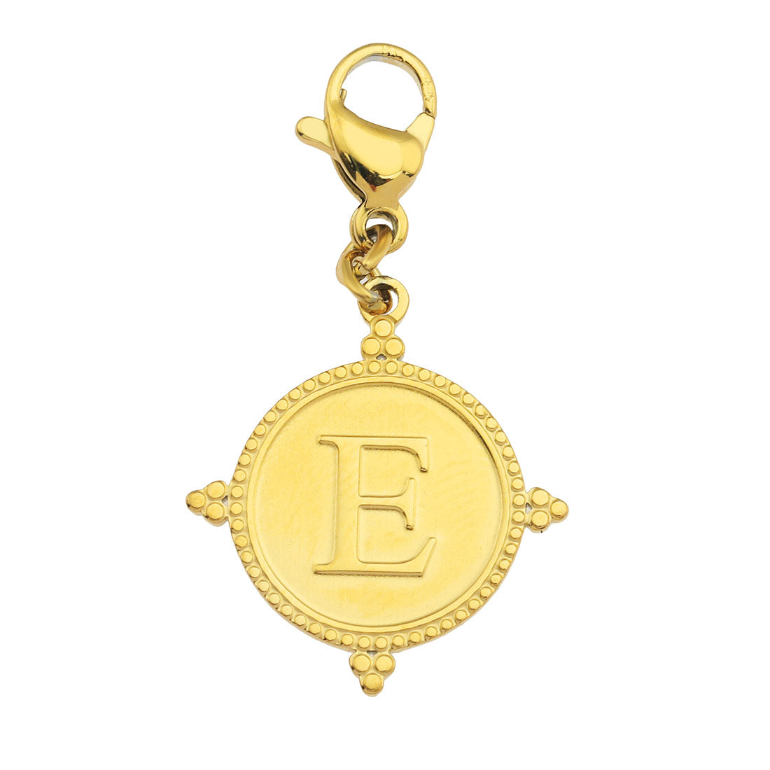 Gold Ornate Alphabet Letter Charms (A–Z) for Necklaces & Bracelets
