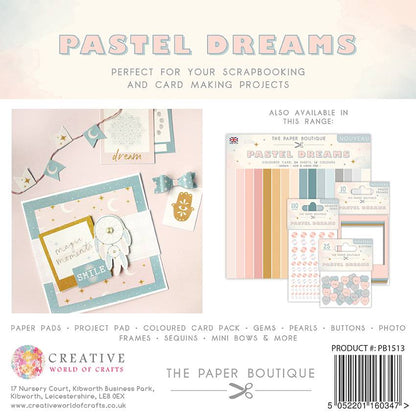 Bloc de papiers 6x6 The Paper Boutique Pastel Dreams