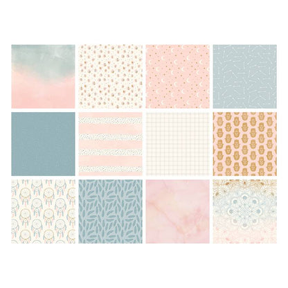 Bloc de papiers 6x6 The Paper Boutique Pastel Dreams