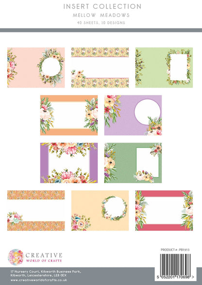 The Paper Boutique Collection d'Inserts Mellow Meadows