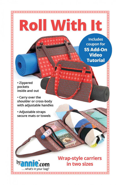 Roll With It - Yoga Mat Carrier - By Annie