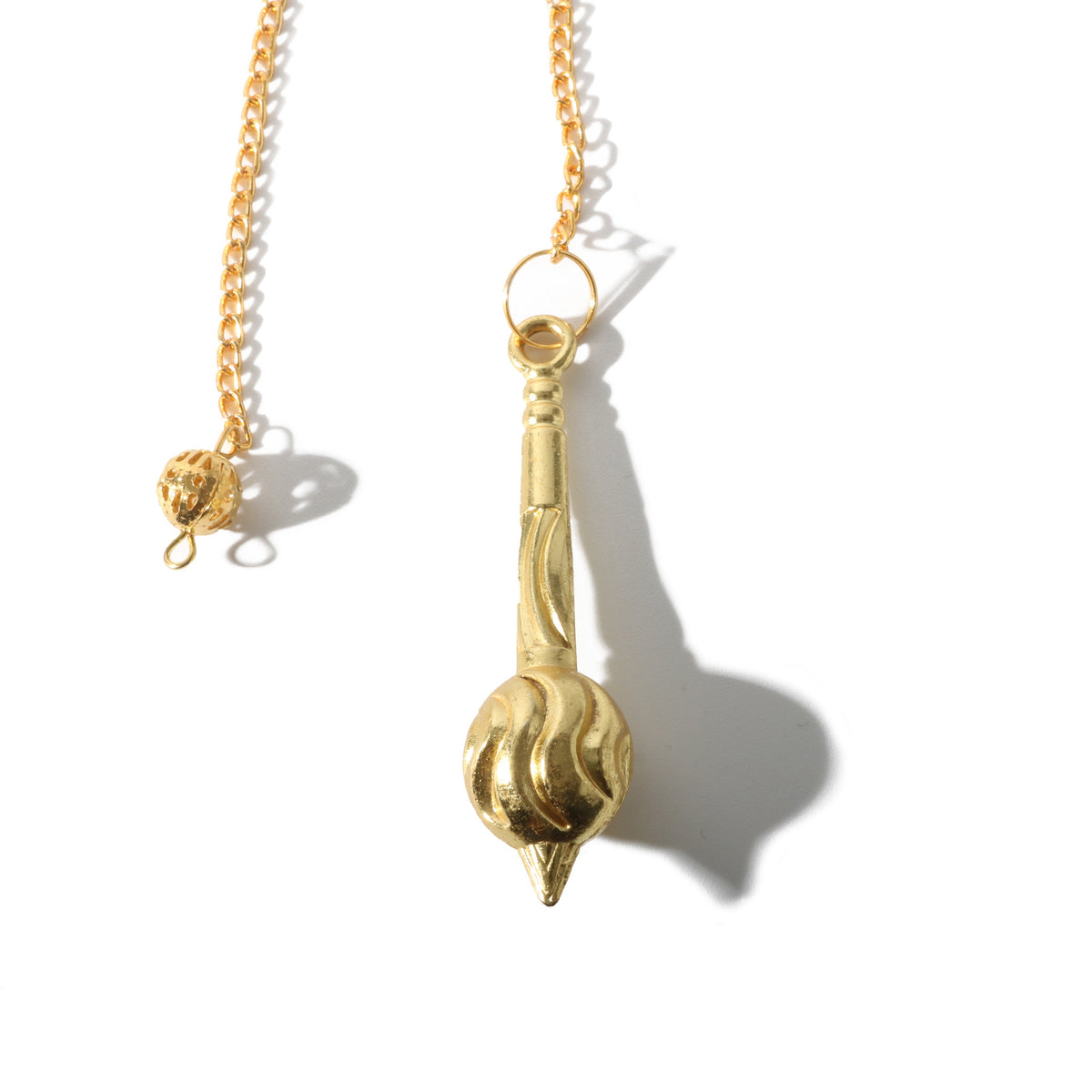 Golden Brass Gada Pendulum - 3 Pack