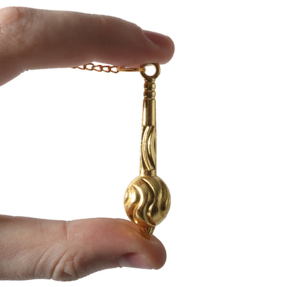 Golden Brass Gada Pendulum - 3 Pack