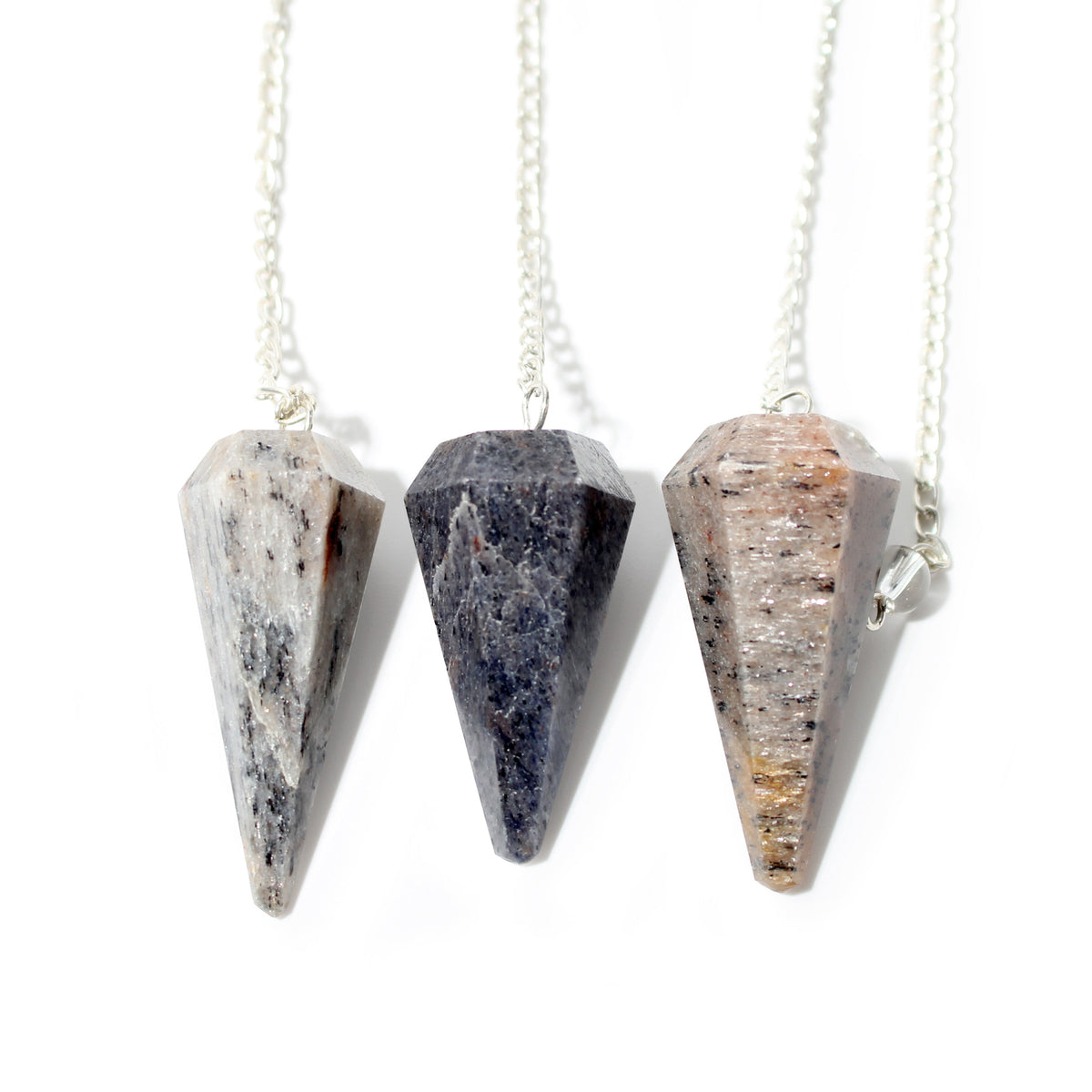 Dark Blue Aventurine Pendulum - 3 Pack