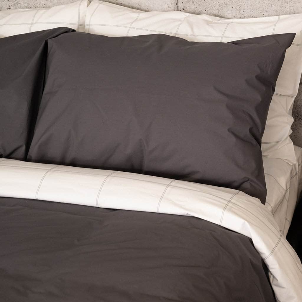 Parure de draps en percale de coton biologique essentielle