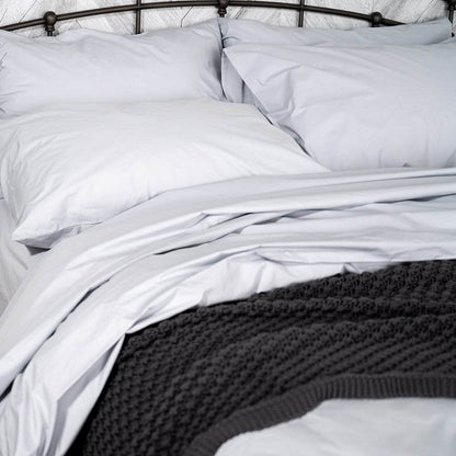 Essential Organic Percale Collection Duvet Cover & Pillowcase Set
