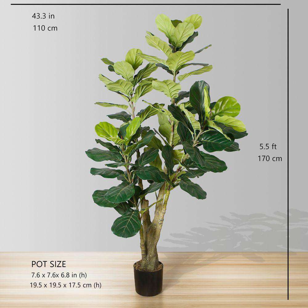 Pico Ficus Lyrata Artificiel en Pot 167 cm