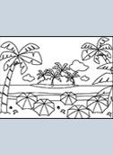 Dossier de gaufrage d'images - Vacances d'été