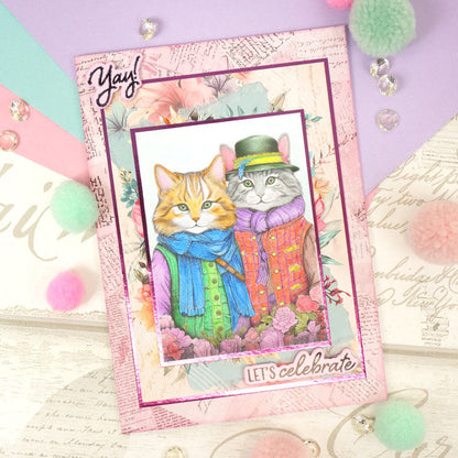 Carnets de coloriage de poche - Petits Miaous