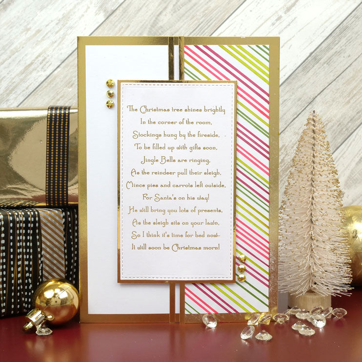 Bloc de papier cartonné orné de motifs pour Noël