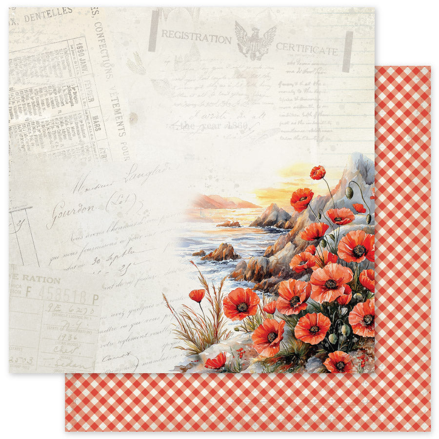 Poppy Garden Basics 6x6 Paper Collection 34641