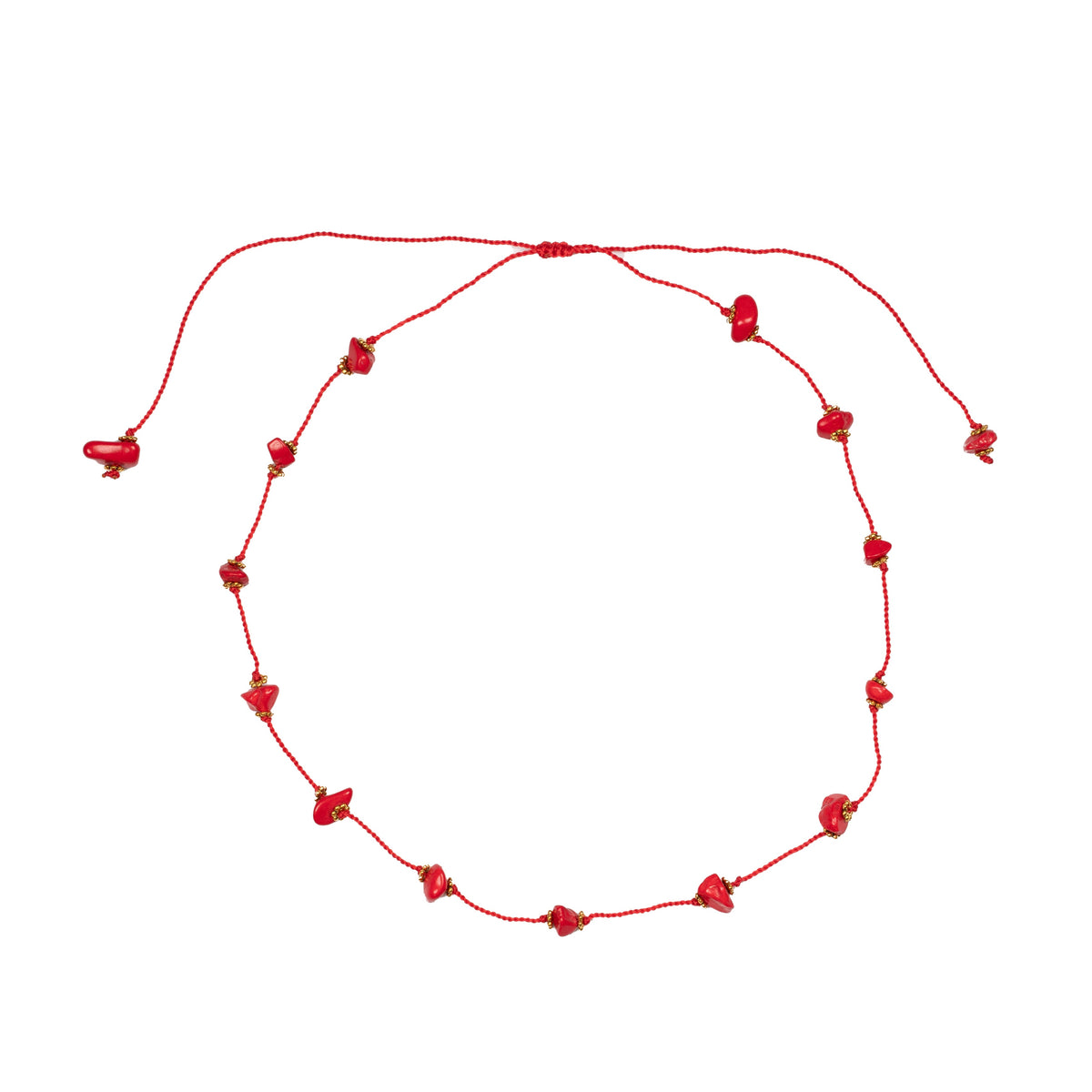 Collier de morceaux de pierre
