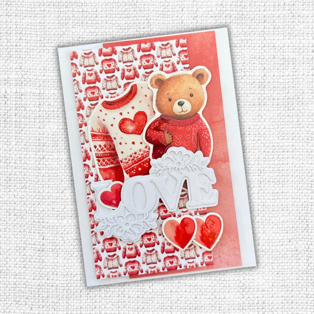 Paquet de papiers prédécoupés « Amour Animal » 31632
