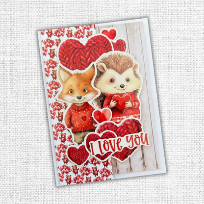 Paquet de papiers prédécoupés « Amour Animal » 31632