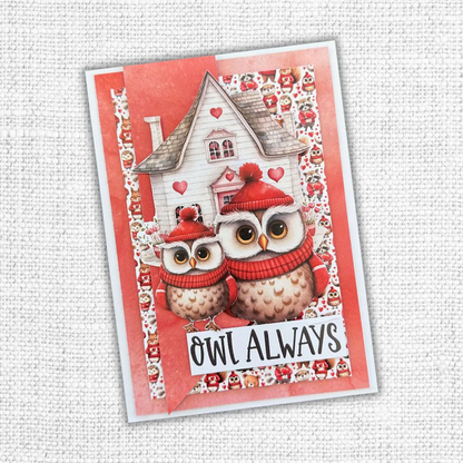 Collection de papiers Amour des animaux 30x30 cm 31638