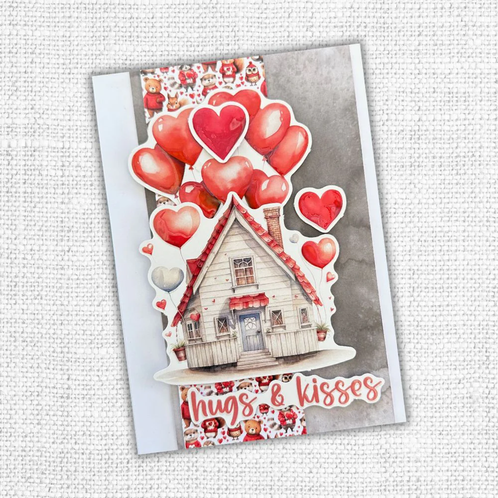 Collection de papiers Amour des animaux 30x30 cm 31638