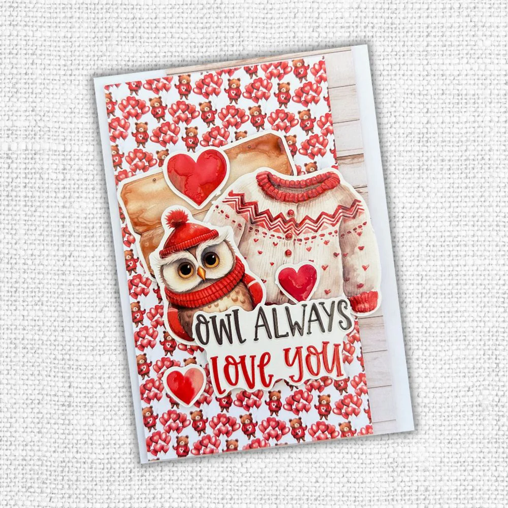 Collection de papiers Amour des animaux 30x30 cm 31638
