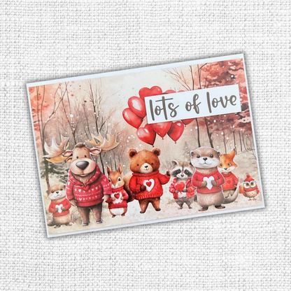 Collection de papiers Animal Love 6x6 31659