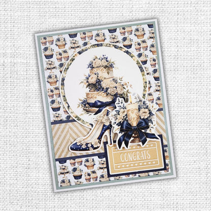 Découpes et sentiments Wedding Blooms 1.0 6x8" 32025