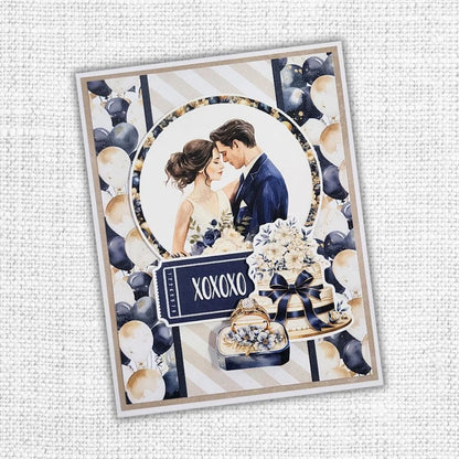 Découpes et sentiments Wedding Blooms 1.0 6x8" 32025