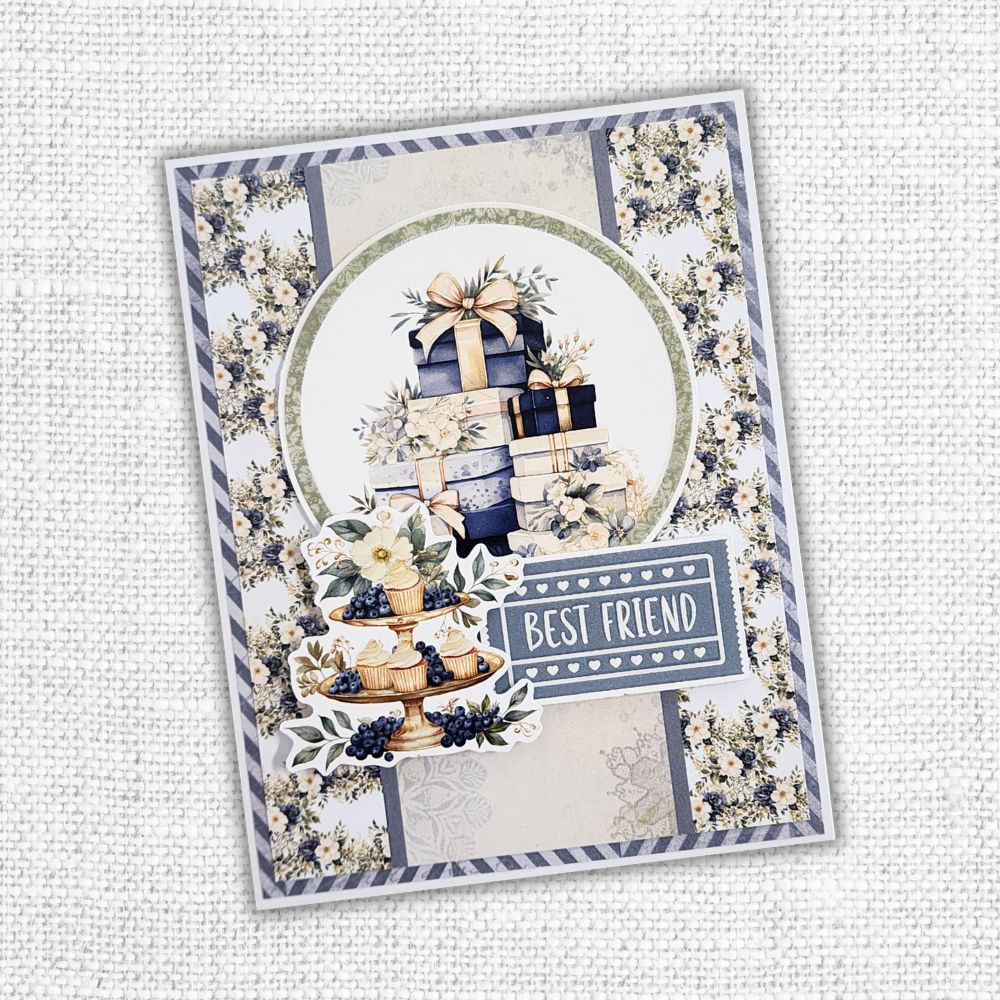 Découpes et sentiments Wedding Blooms 1.0 6x8" 32025