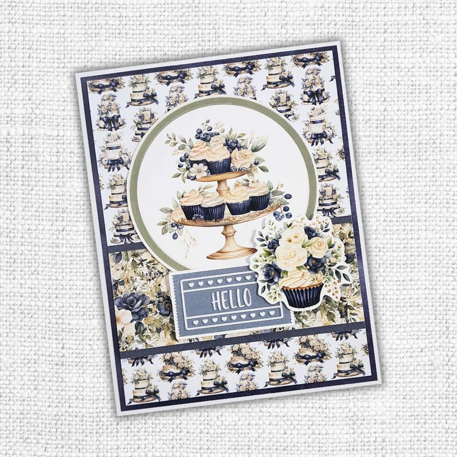 Découpes et sentiments Wedding Blooms 1.0 6x8" 32025