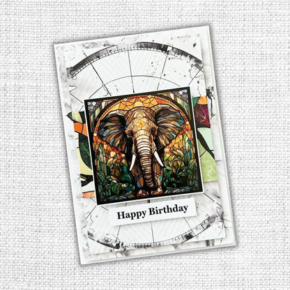 Collection de papiers Le règne animal 6x6 32100