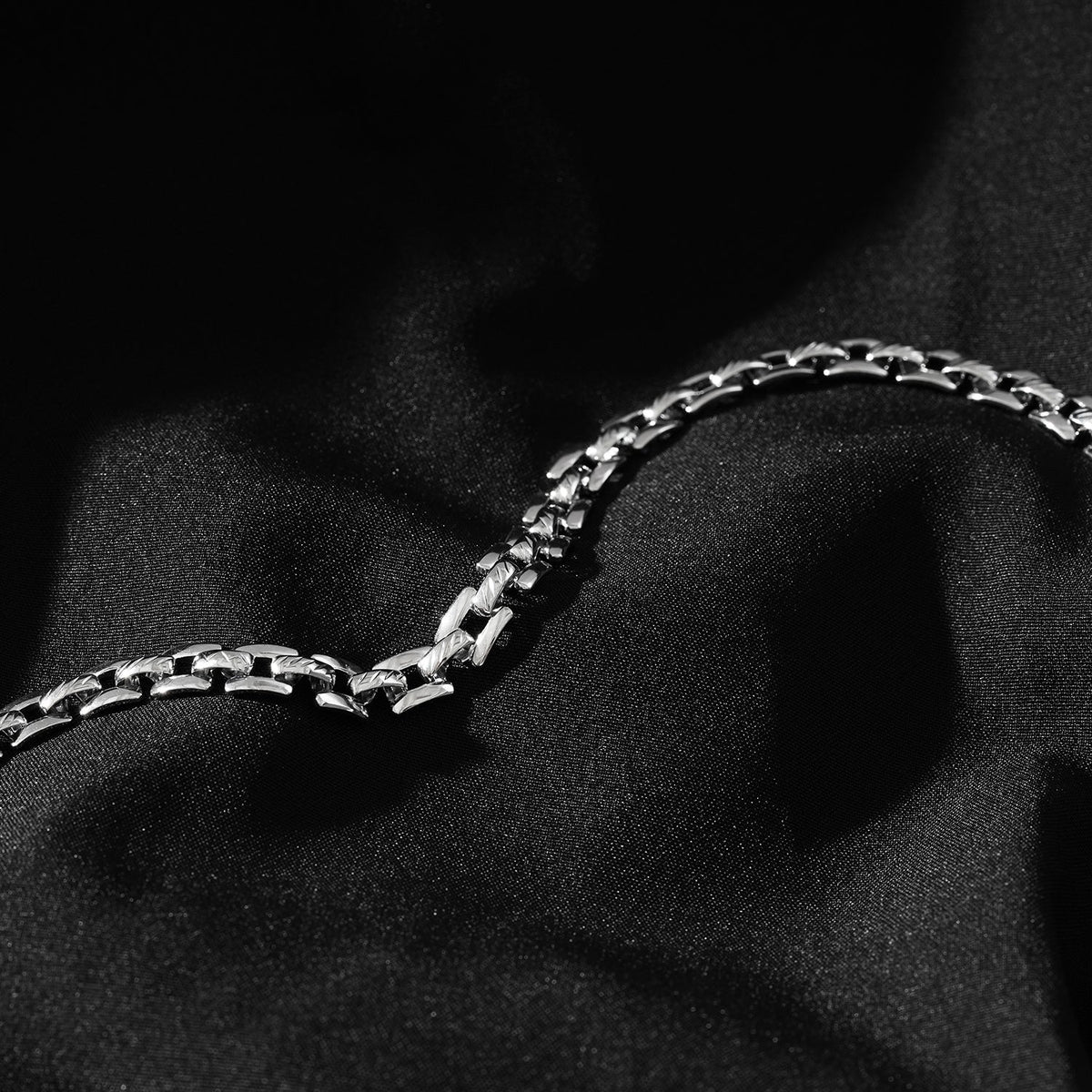 PROVINIA : Bracelet de montre au style rétro en argent