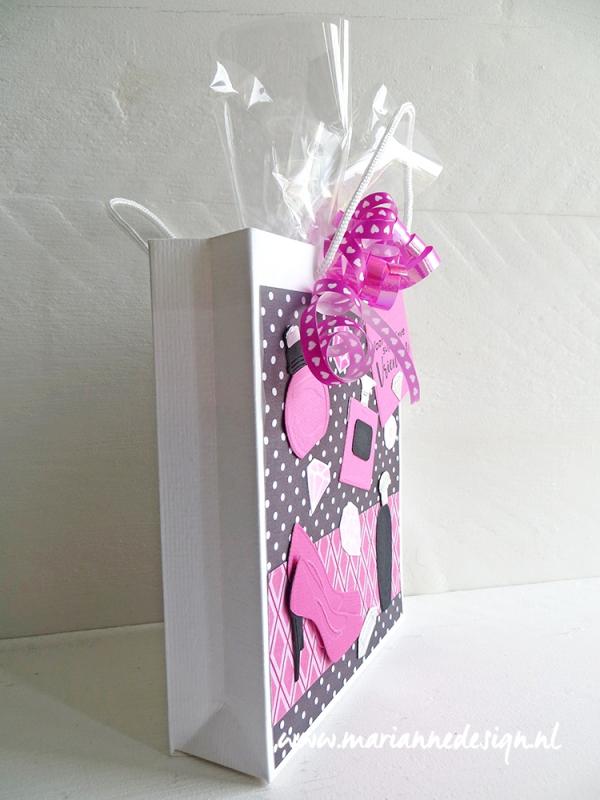 Marianne Design Pochoir créatif - A4 - Sac de courses