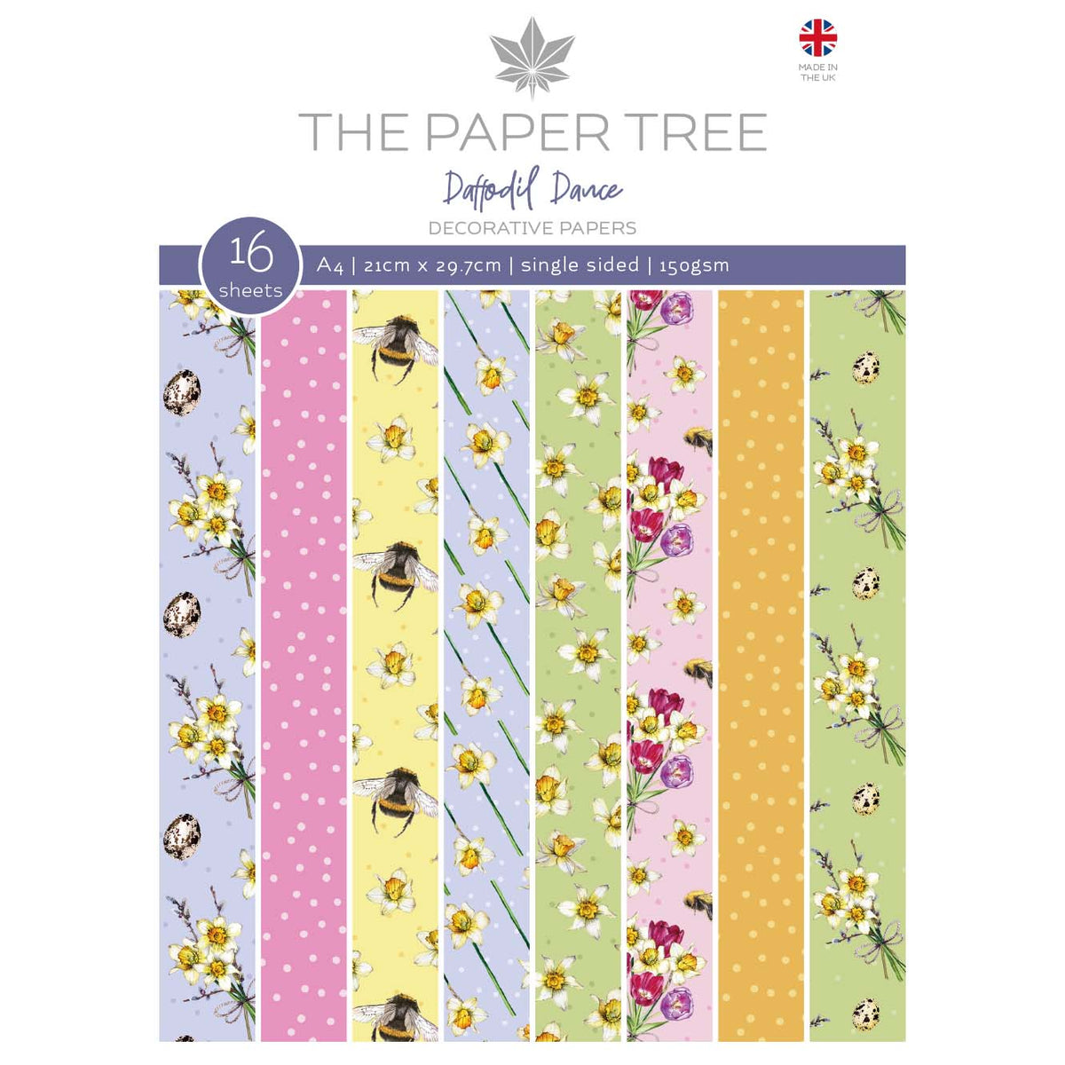 Papiers de fond The Paper Tree Daffodil Dance A4