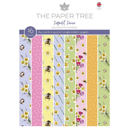 Papiers de fond The Paper Tree Daffodil Dance A4
