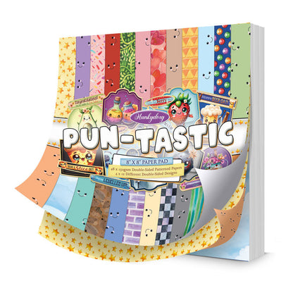 Pun-tastic 8" x 8" Paper Pad