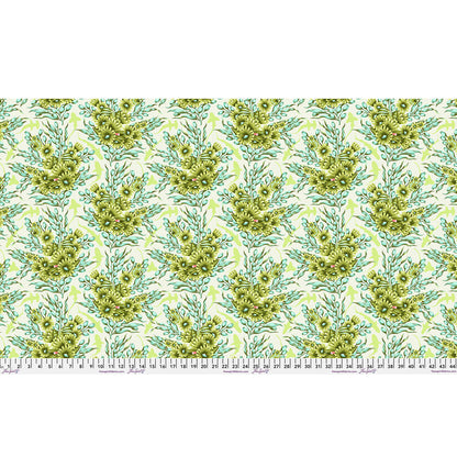 Tula Pink - Floral Reef - Shadow Sharks - Seagrass - PWTP267.SEAGRASS
