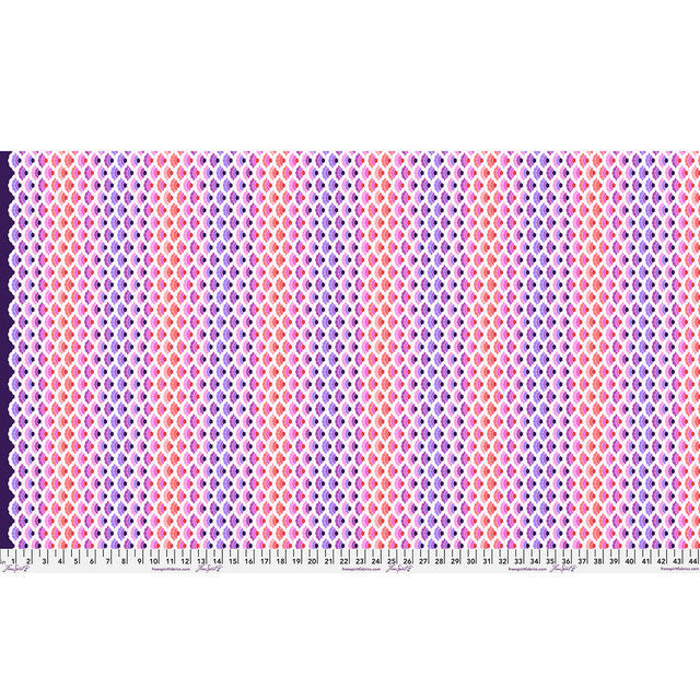 Tula Pink - Floral Reef - Aquatic Lace - Ultraviolet - PWTP269.ULTRAVIOLET