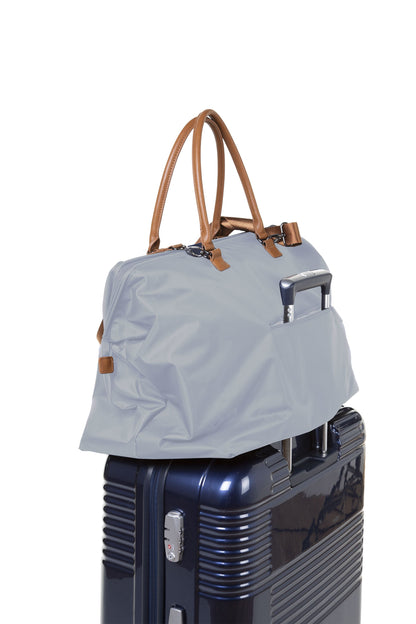 Effortlessly Stylish Grey Mommy Bag